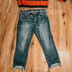 Abercrombie and Fitch Simone high rise ankle stretch